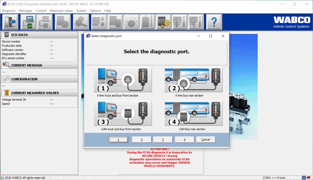 MERITOR WABCO TOOLBOX PLUS 14.5 + ECAS CAN2 [TRUCK AND BUS]
