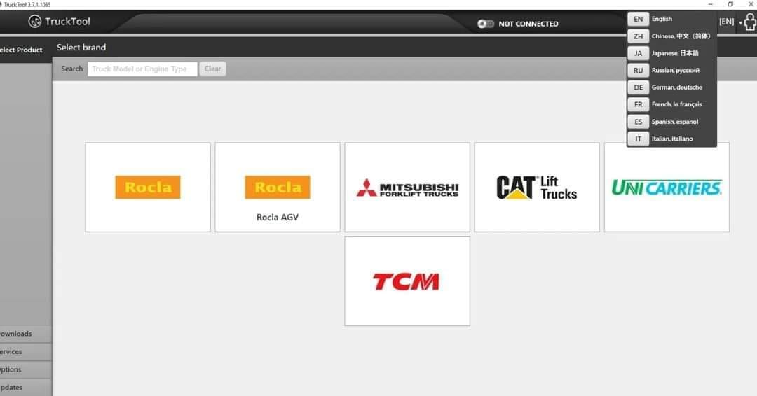 TruckTool 4.8.0.19  2025 – Forklift Diagnostic Software