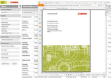 Claas WebTIC  Service Information