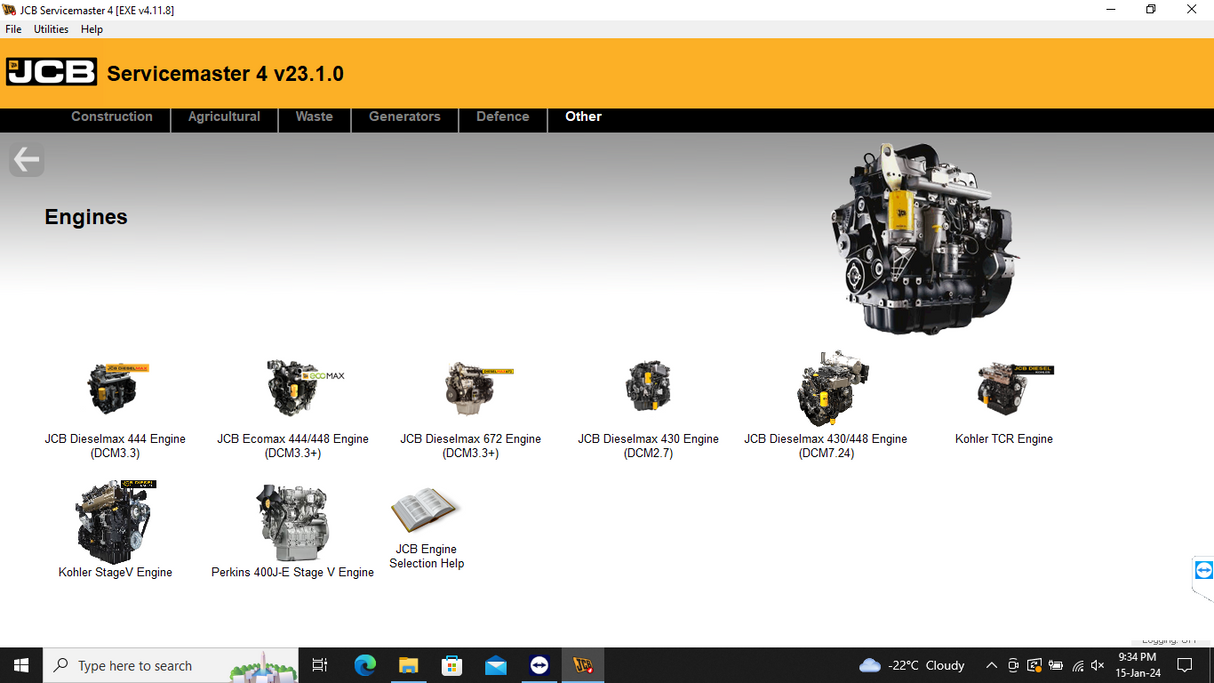 JCB ServiceMaster 4 v24.6.2 [2025] + SECURITY UNLOCK KG