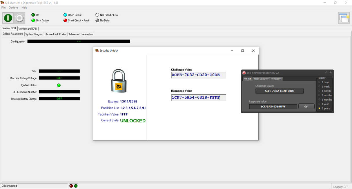 JCB ServiceMaster 4 v24.6.2 [2025] + SECURITY UNLOCK KG