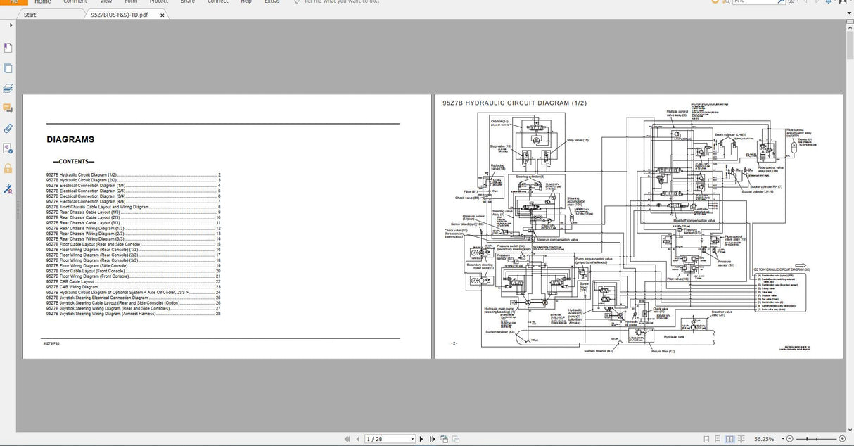 Kawasaki Wheel Loader Service & Part Manual and Circuit Diagram 2020 PDF DVD