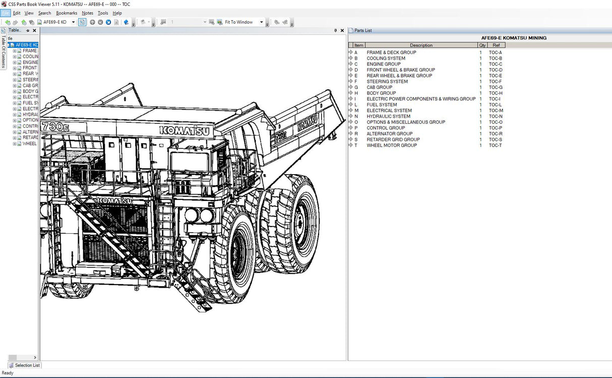 KOMATSU SPARE  PARTS CATALOG 05.2022 [JAPAN + EUR + USA ]