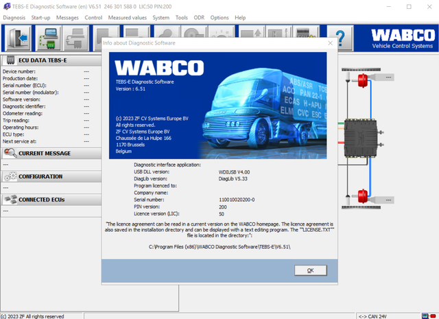 WABCO TEBS-E v7.0