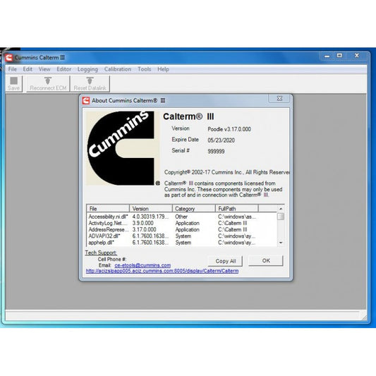 CUMMINS CALTERM III PRO 3.17  ENGINEERING / + Latest Products